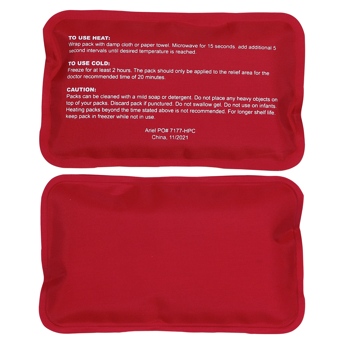 Rectangle Nylon-Covered Hot/Cold Pack 16