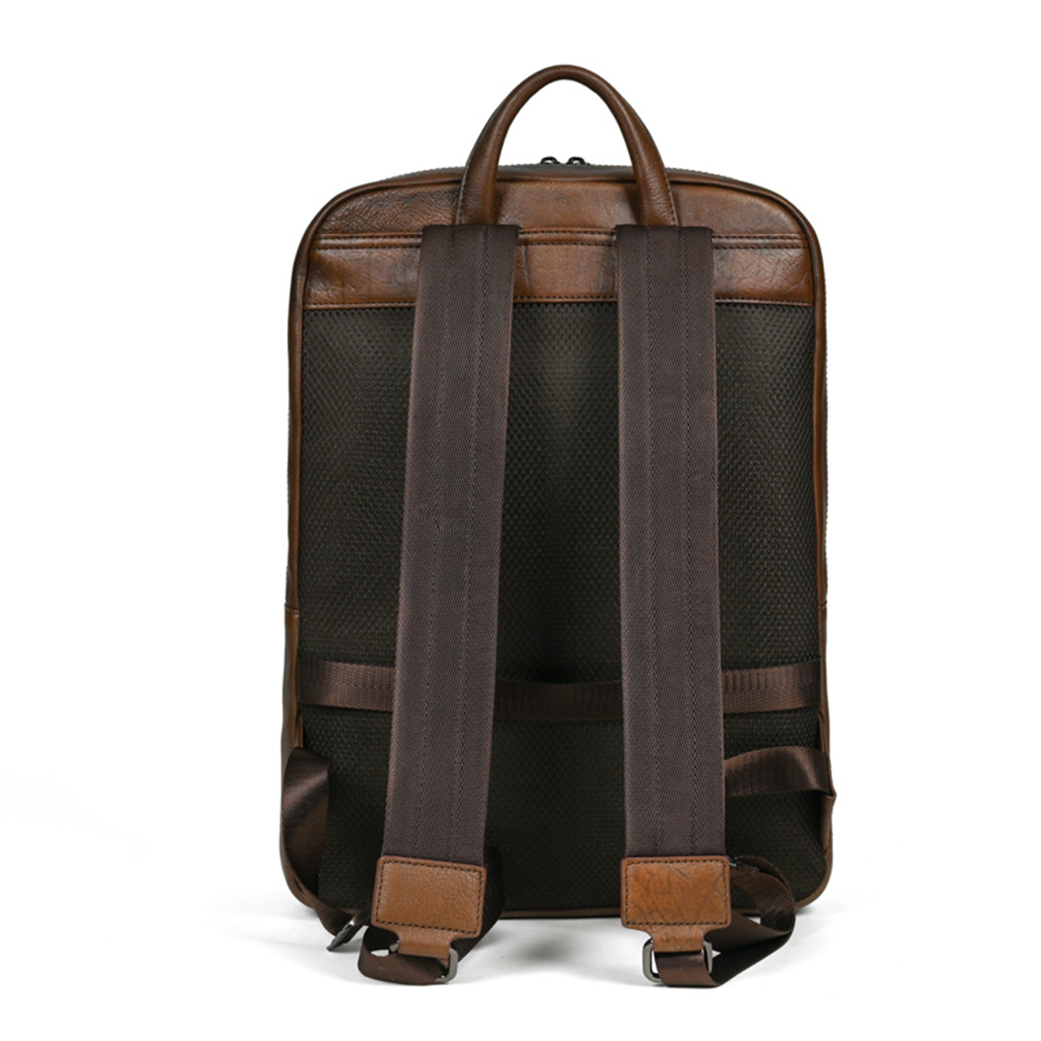 Large Capacity Vintage Genuine Leather Backpack 5