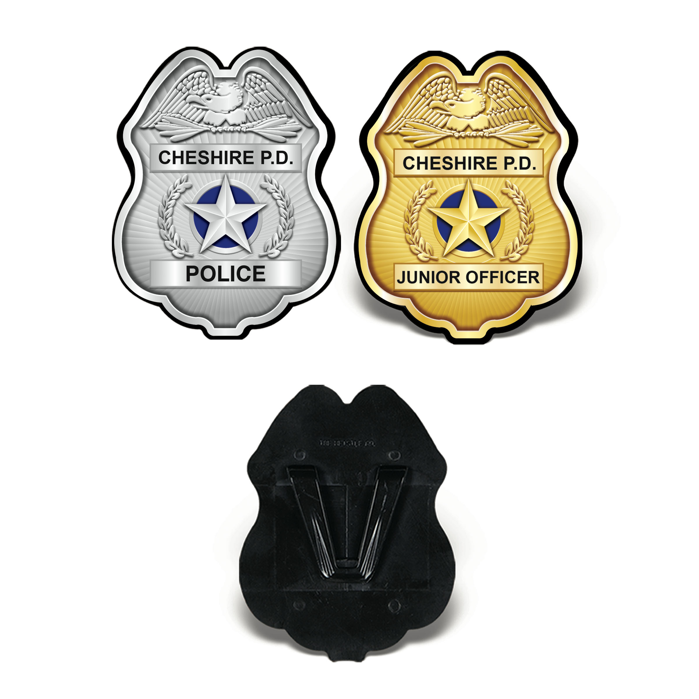 Custom Plastic Police Badge