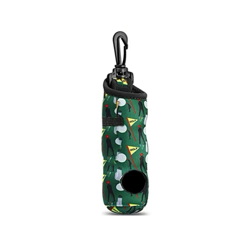 Colorful Neoprene Golf Ball Bag with Hook 1