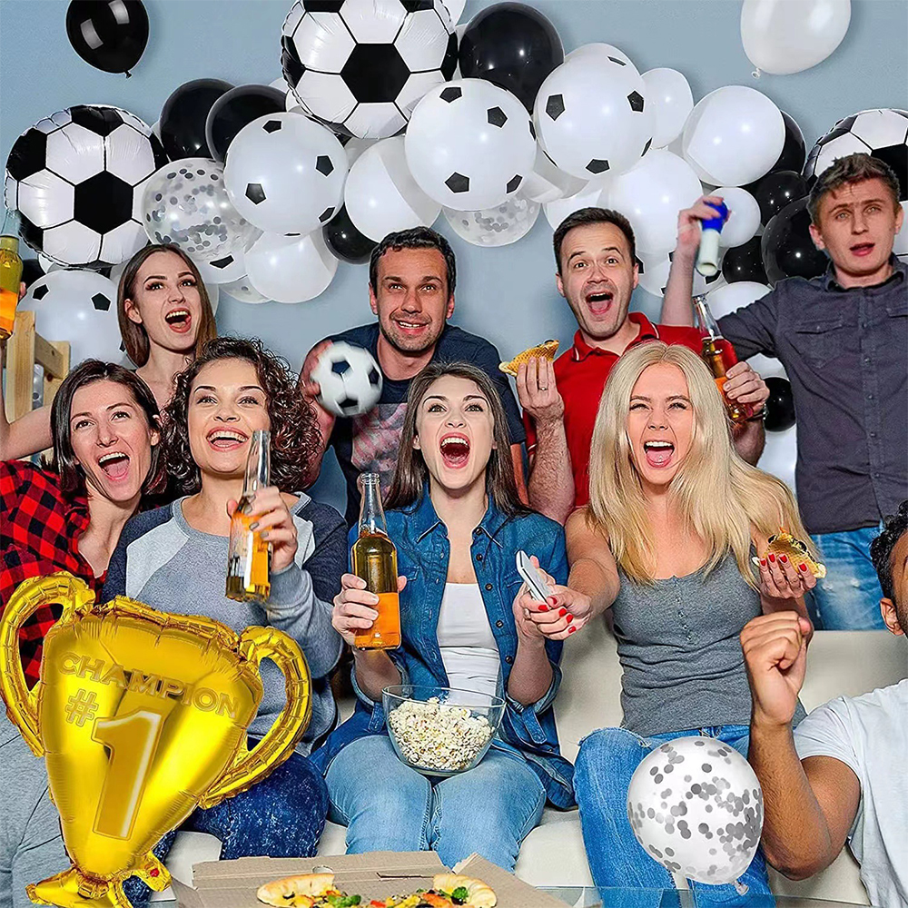 Qatar World Cup Football Theme Party Balloon Set 2
