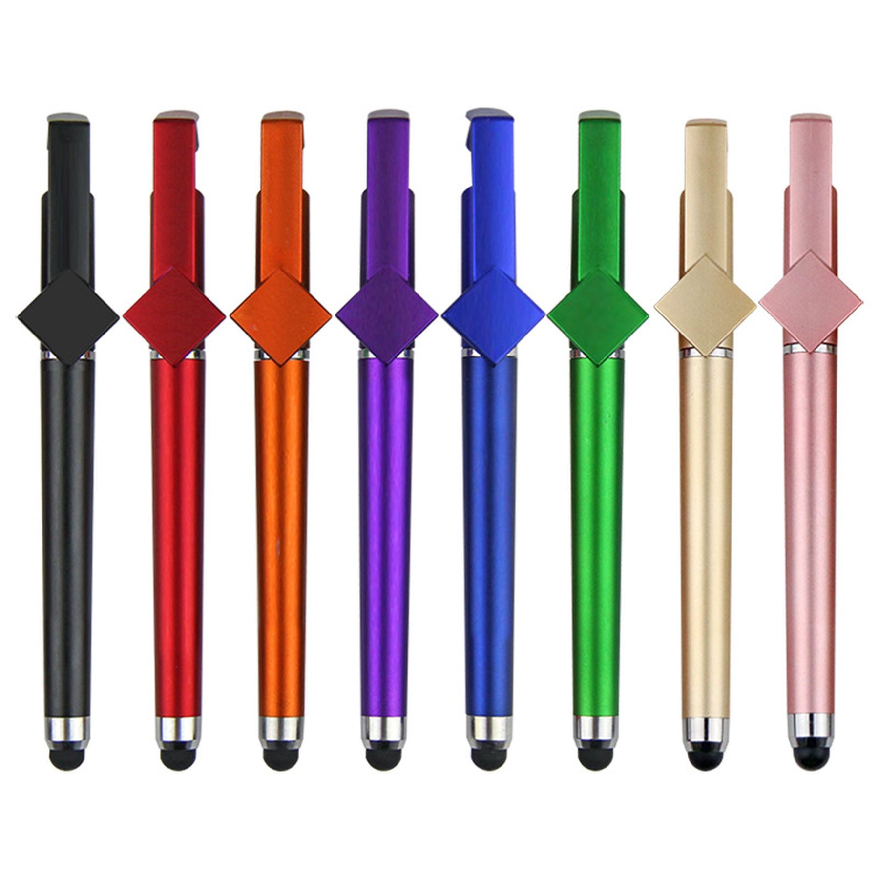 3 In 1 Phone Holder Qr Code Capacitive Stylus Ballpoint Pens 6