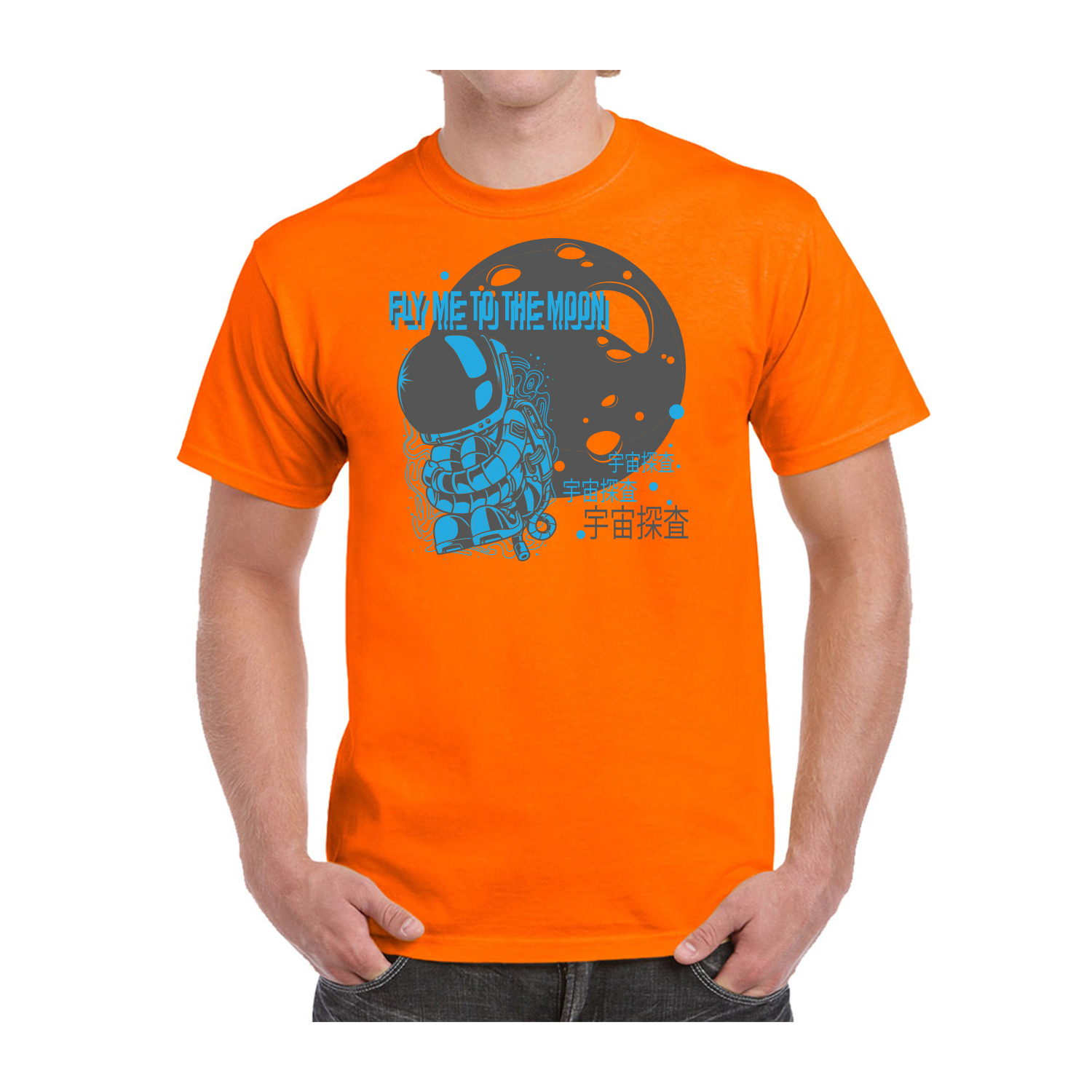 Gildan™ 5.3 oz Cotton Pre-Shrunk T-Shirt (2 Color Imprint) 40