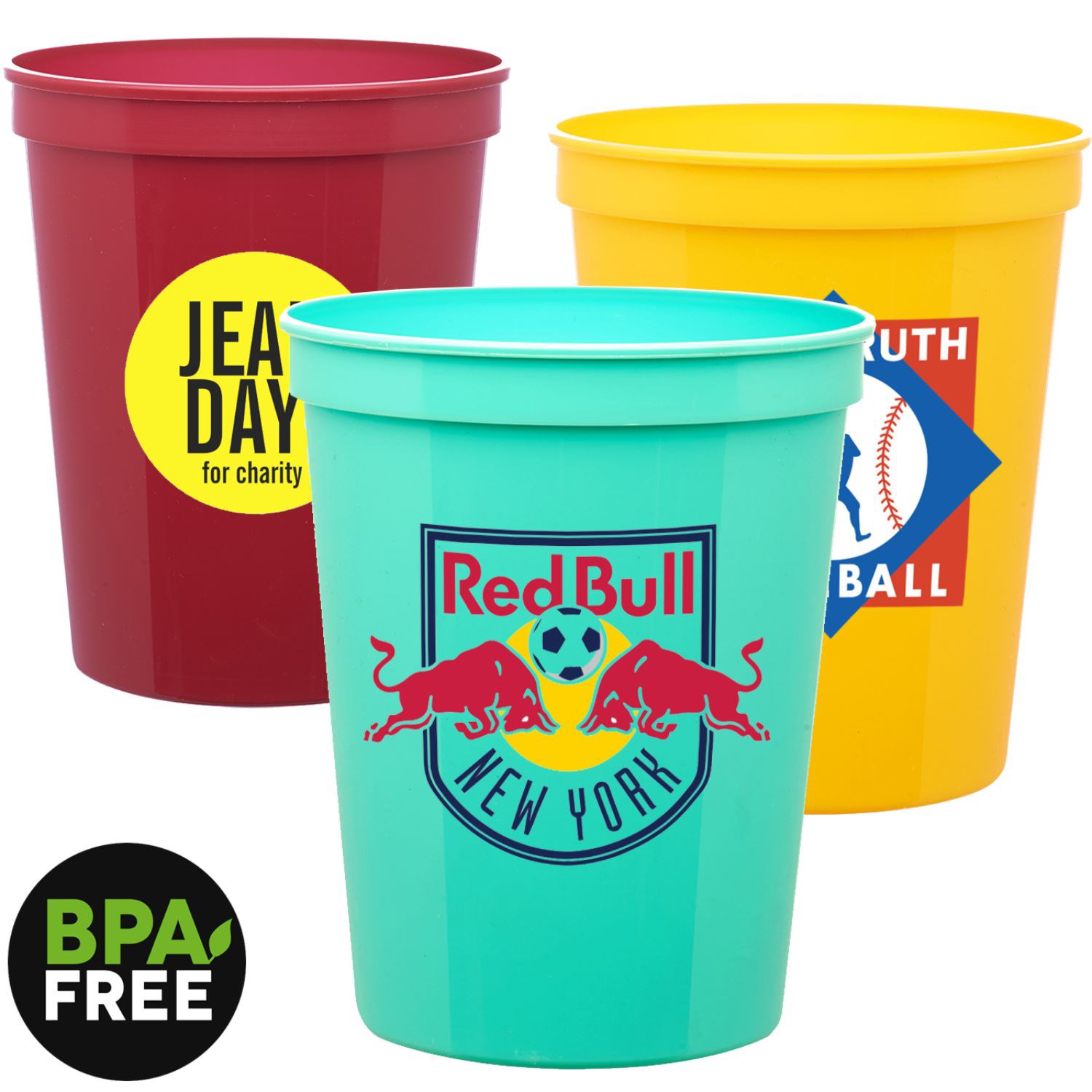 16 oz. USA Made Stadium Cups w/ Custom Logo Stadium Cups 3