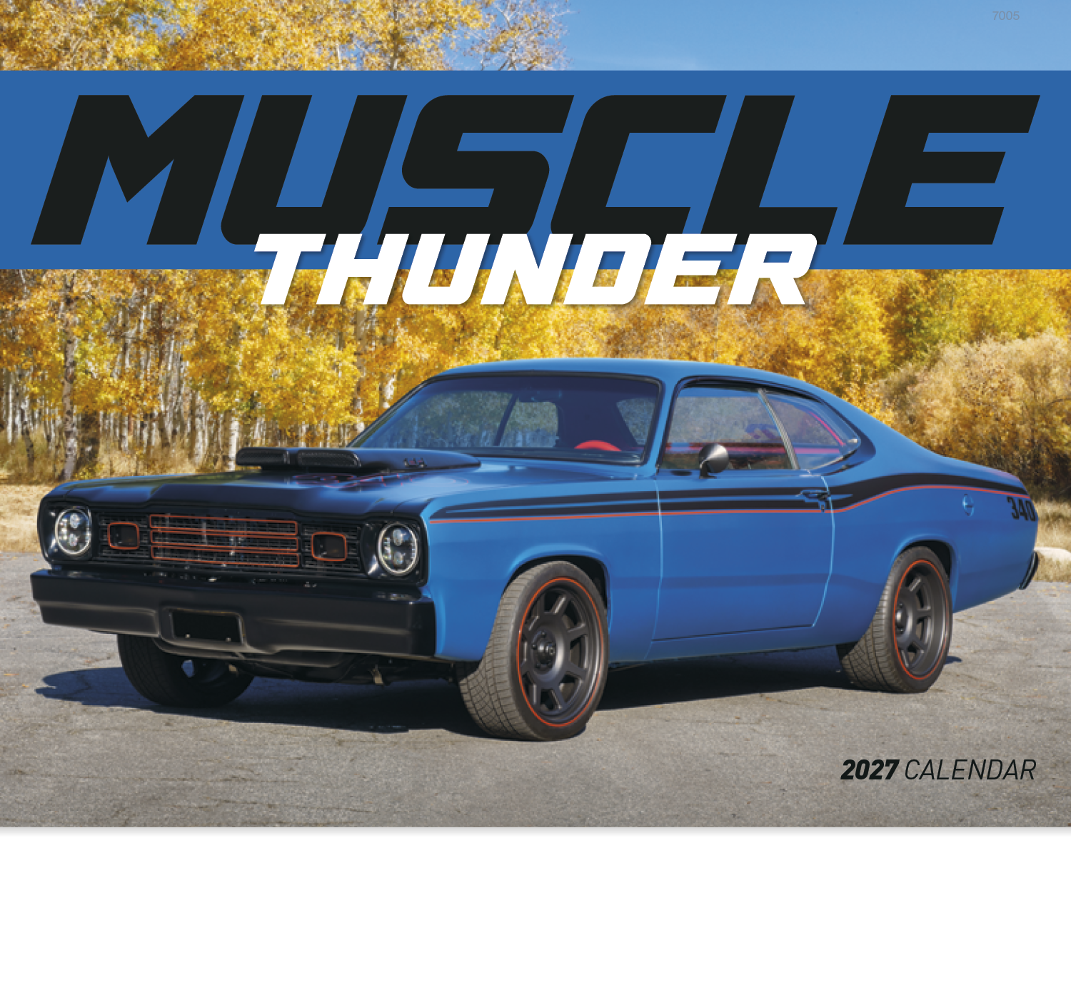 Good Value™ Muscle Thunder - Stapled Calendar 60