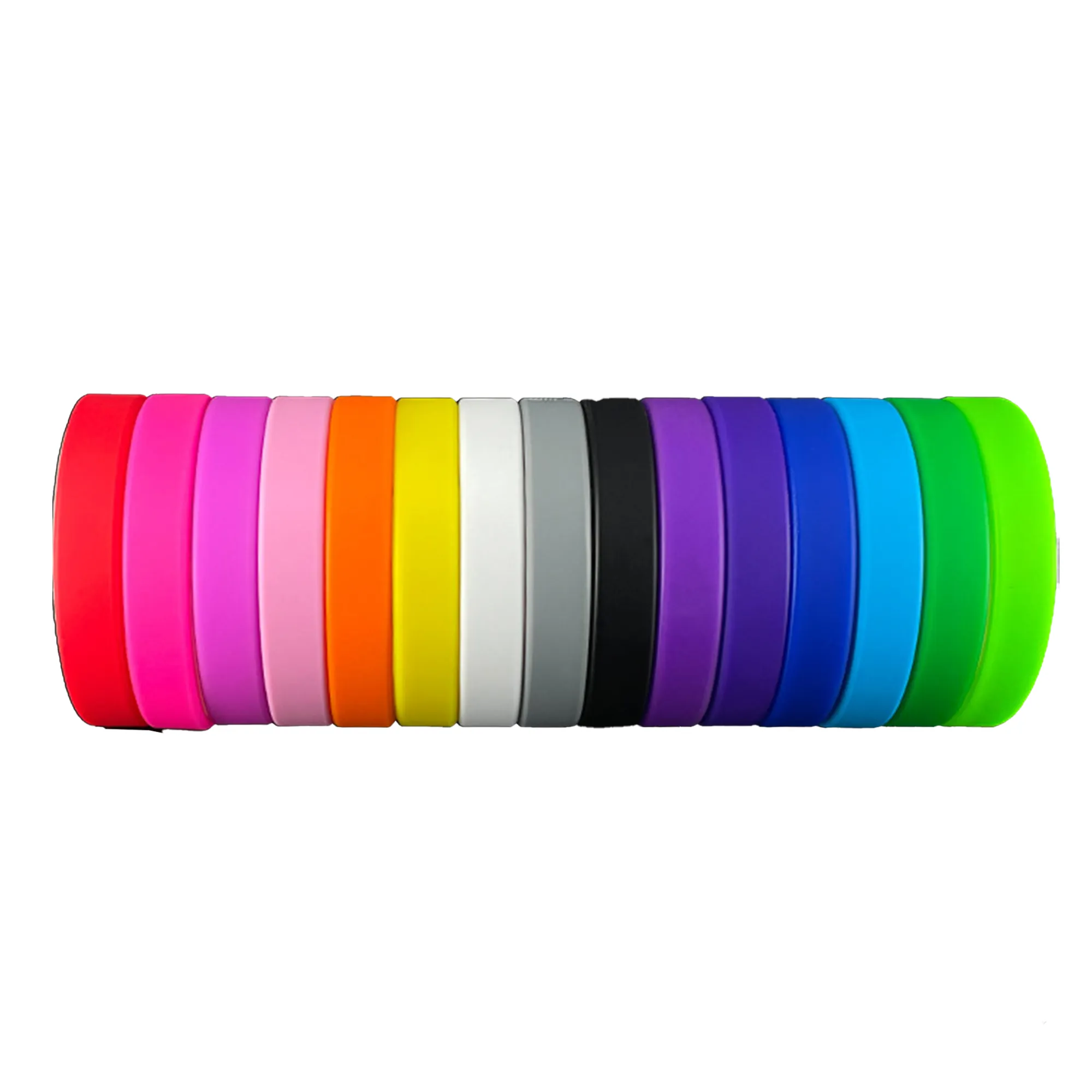 MOQ 30 Silicone Waterproof Sports Decorative Bracelet 3