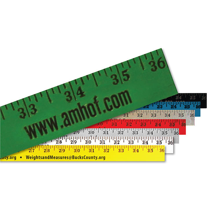 Enamel Finish Yardsticks 4