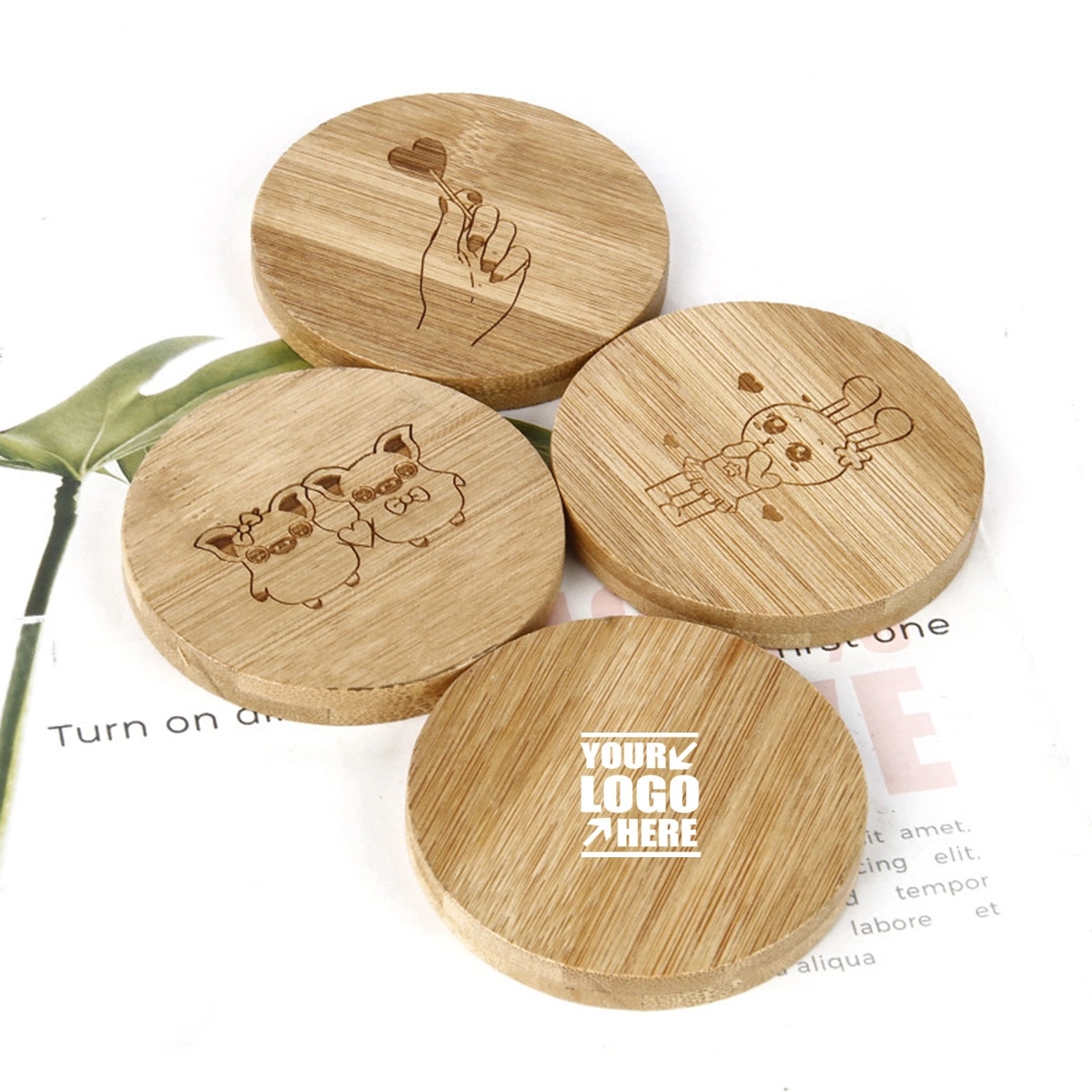 Round Bamboo Mirror 2