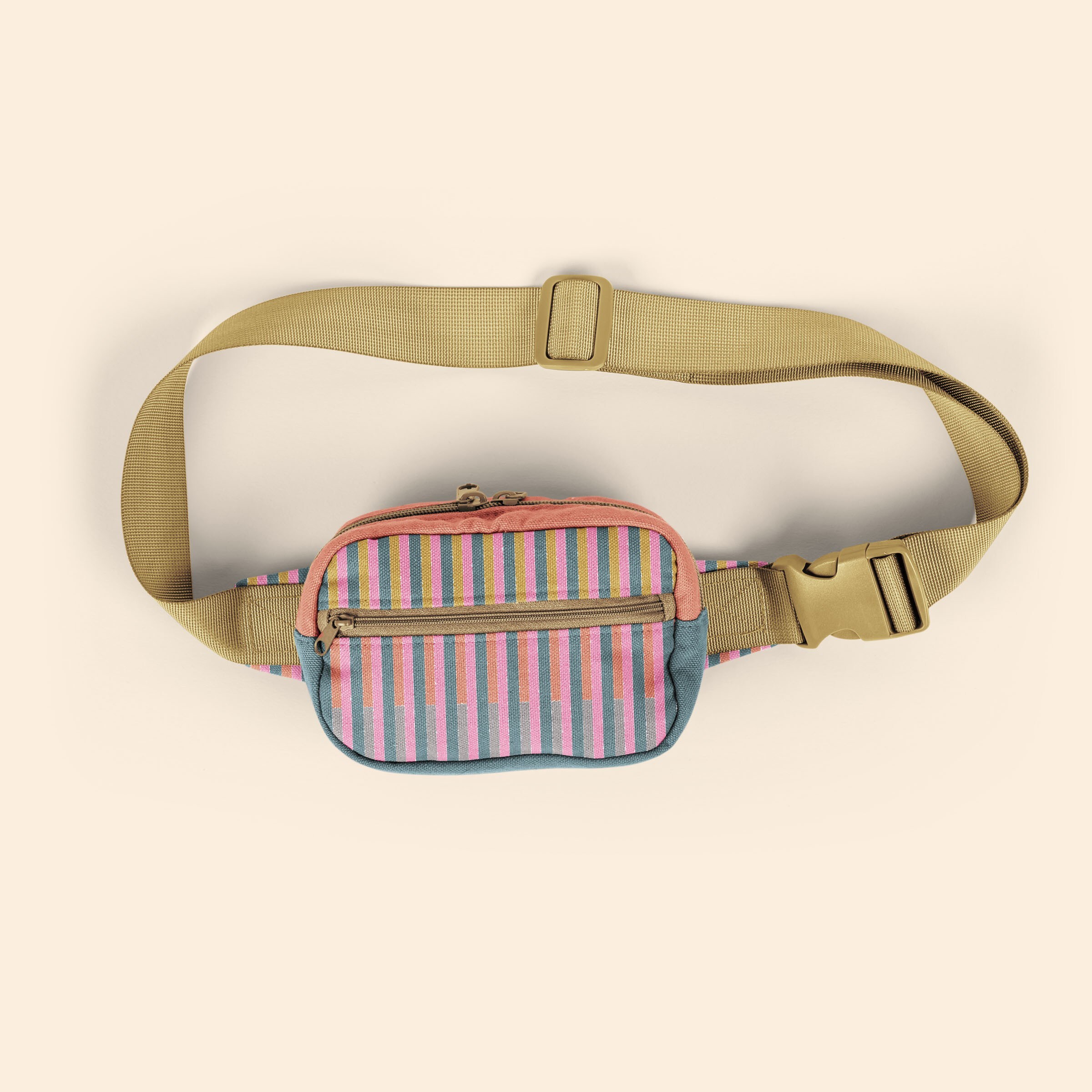 SMALL HIP BAG - 4CP PIGMENT DYED CANVAS