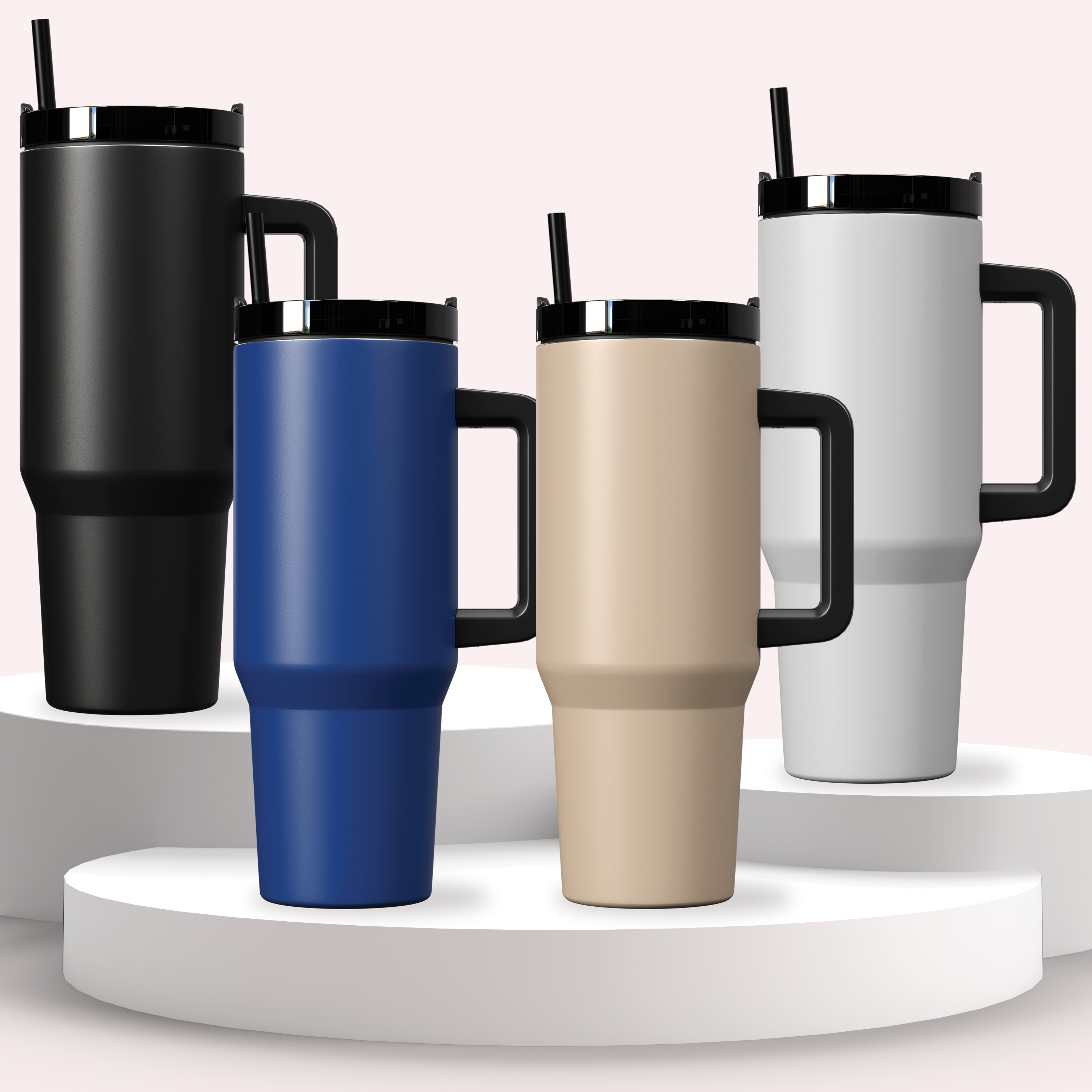 Happy camper 1200 ml / 40 oz stainless steel mug