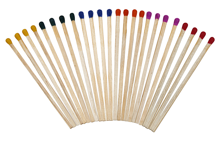 80mm (approx. 3 in.) Bulk Wooden Match Sticks - (approx)45 ct. bags 2