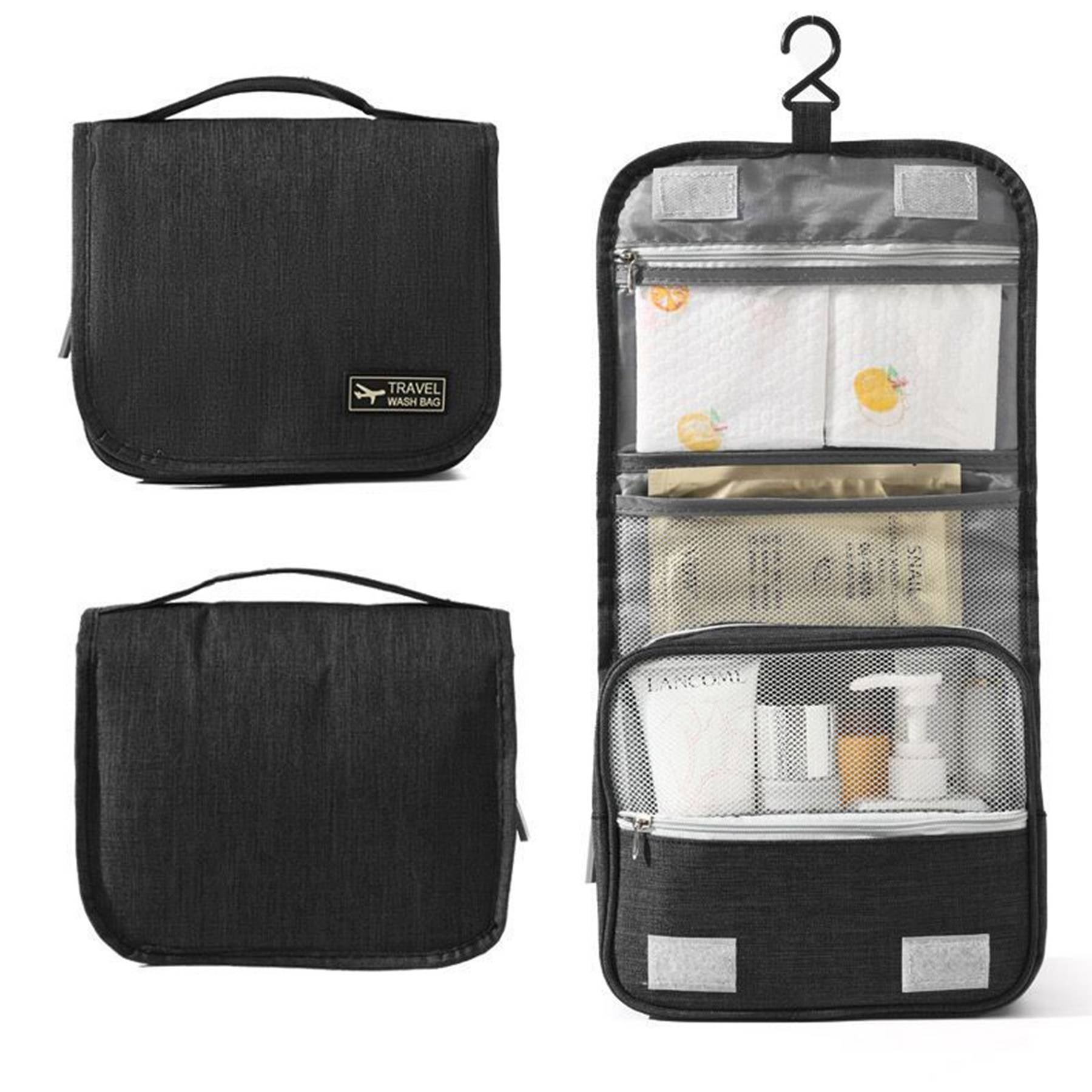 Polyester Waterproof Hanging Toiletry Bags 8