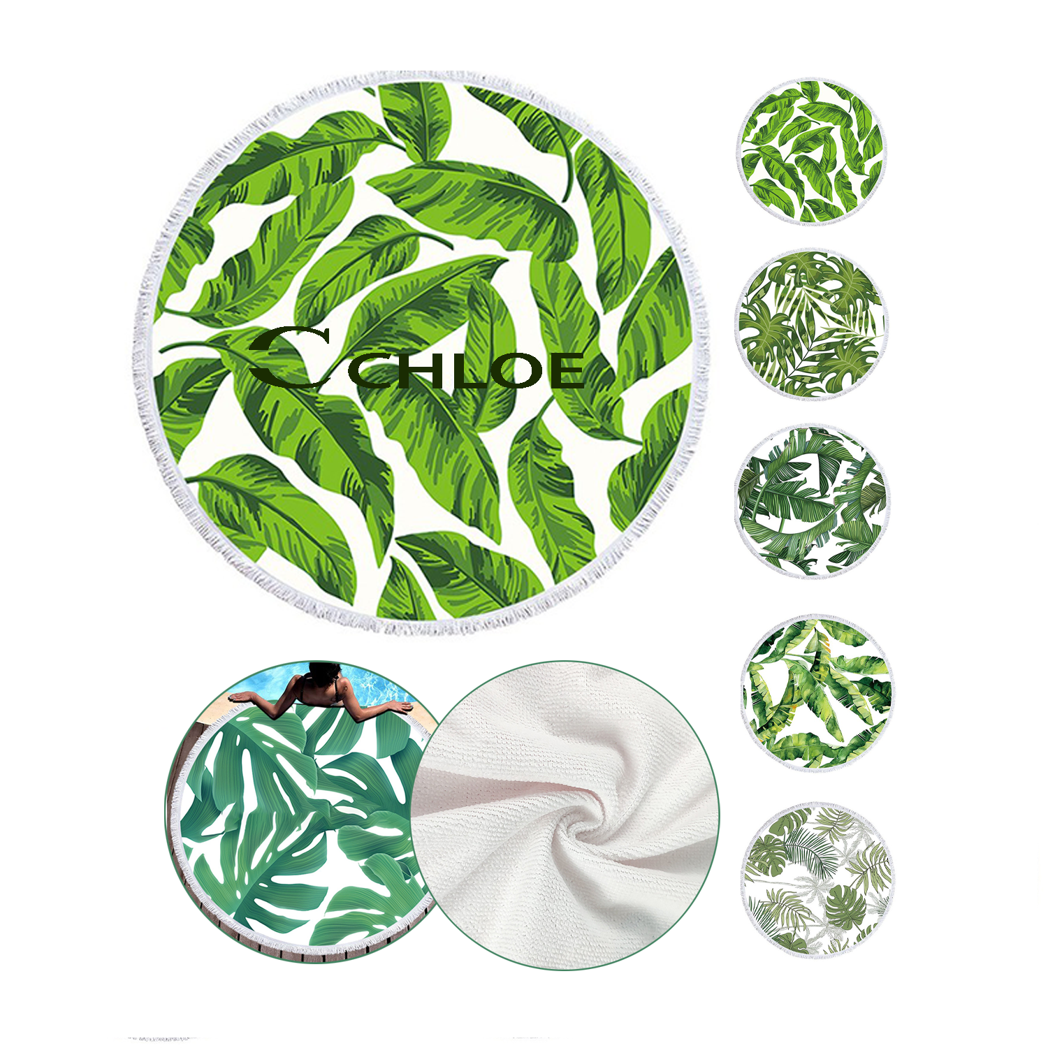 Round Beach Towel 1