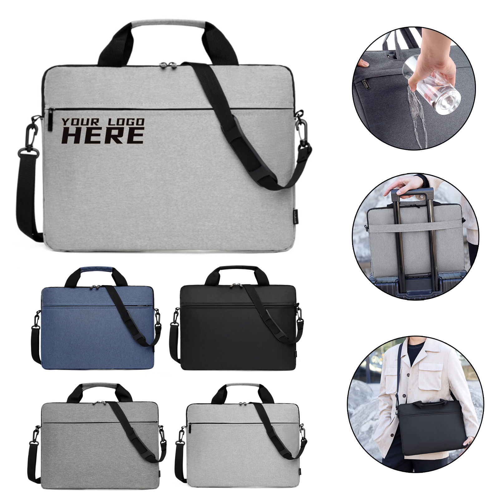 Shoulder Straps Laptop Computer Case  2