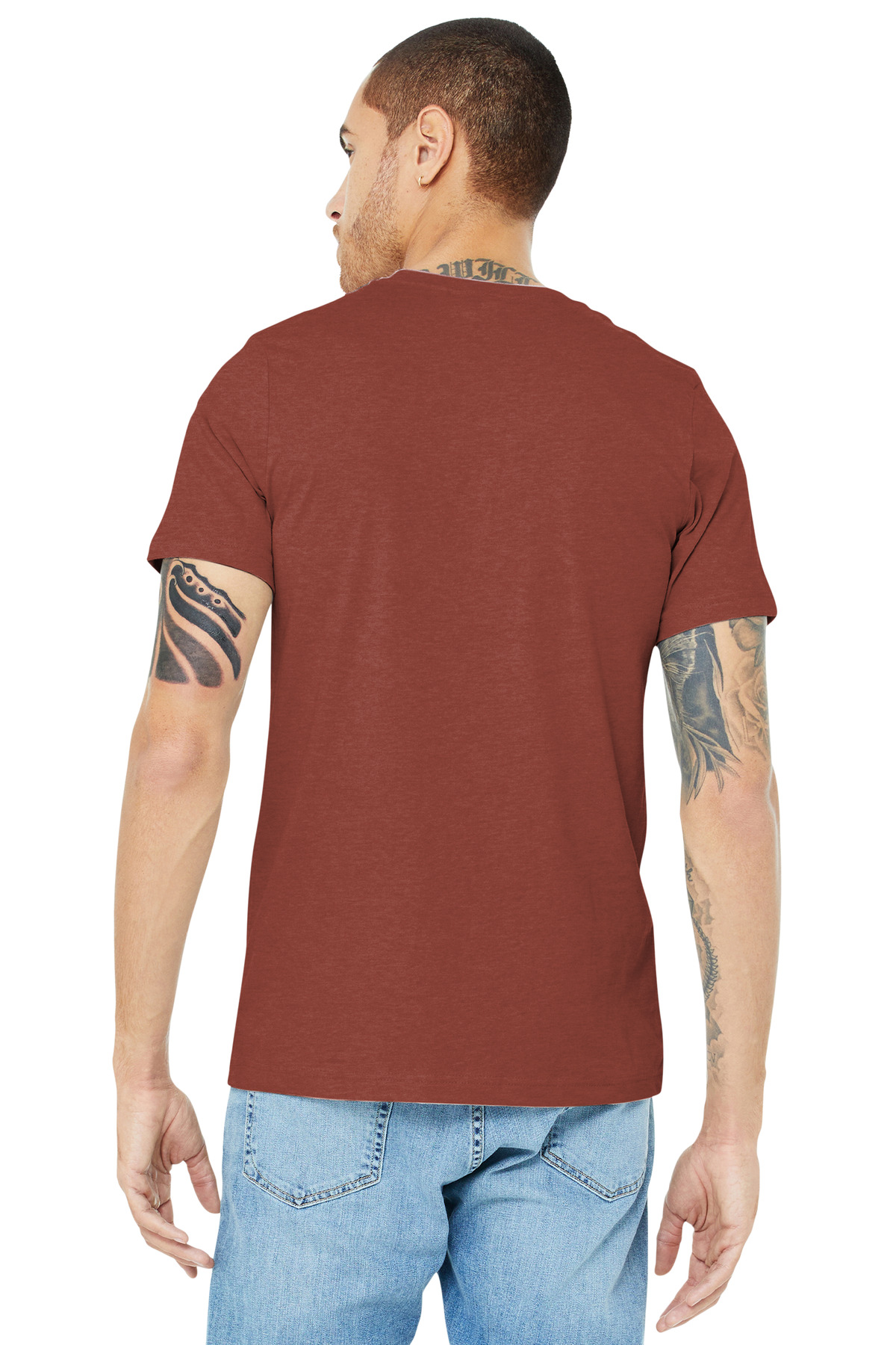 BELLA+CANVAS® Unisex Heather CVC Short Sleeve Tee 153