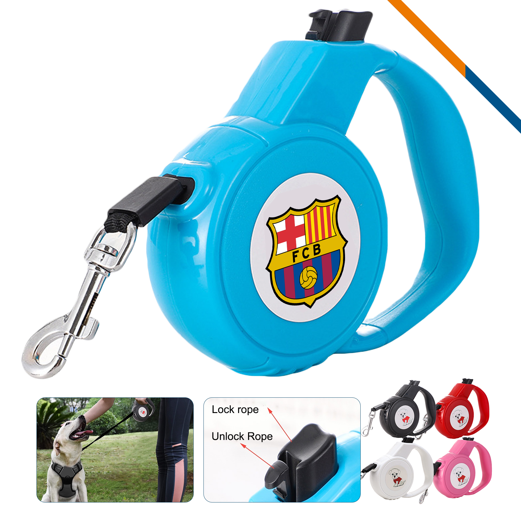 Daster Retractable Dog Leash 2