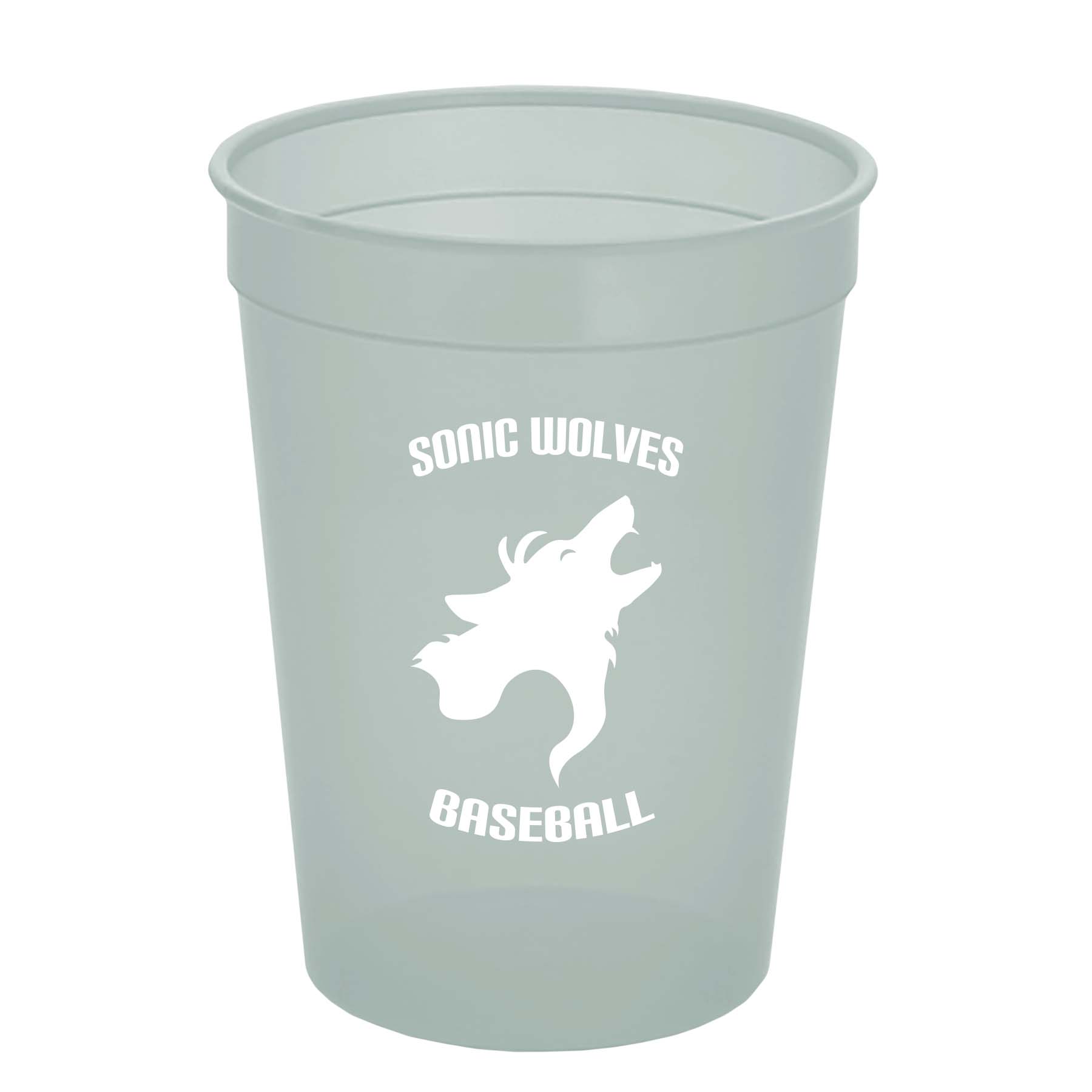 Cups-On-The-Go 12 oz. Translucent Stadium Cup 2