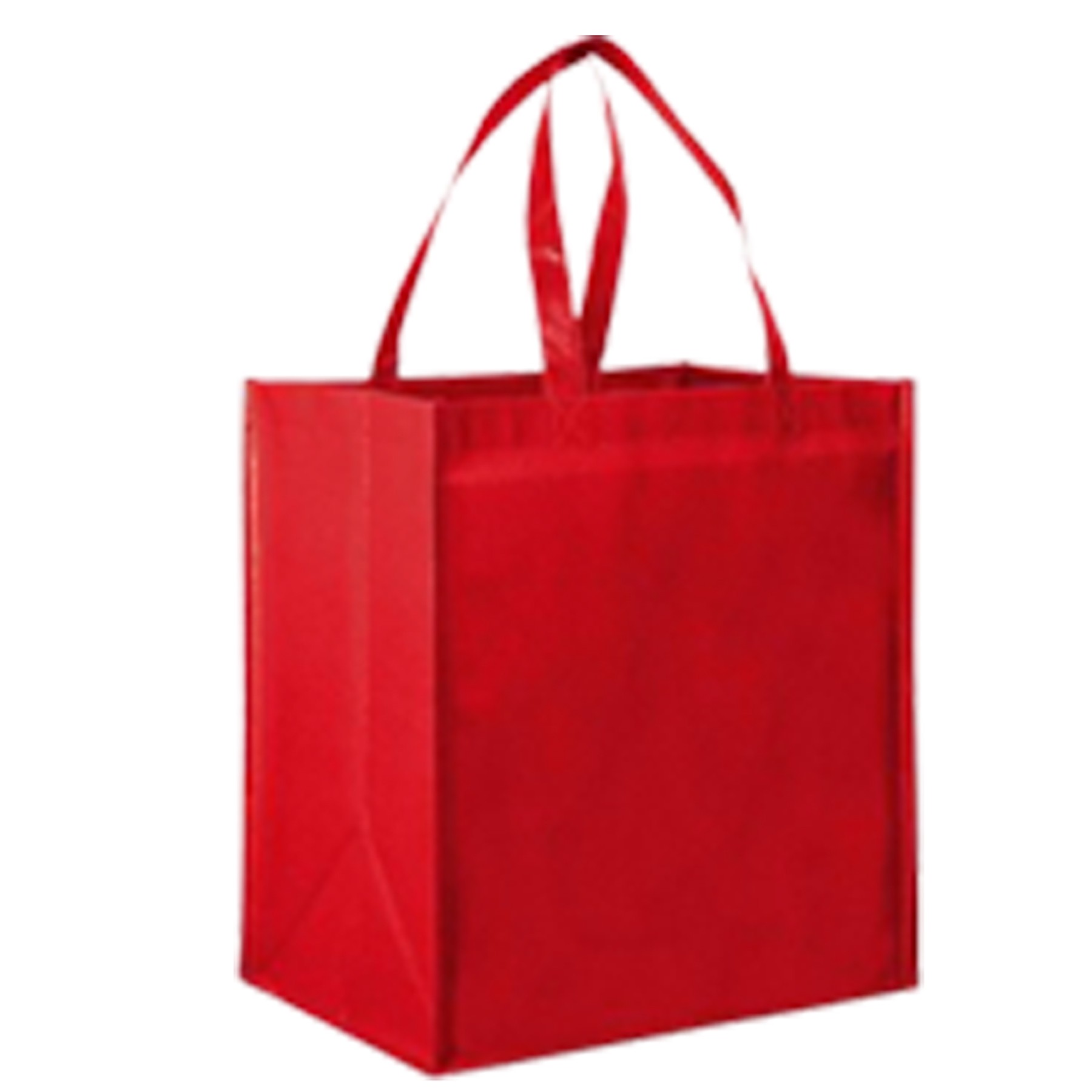 Laminated Grocery Tote Bag W/ Plastic Board Insert 4