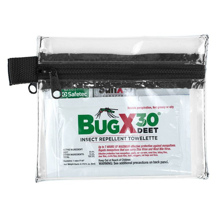'Stay Safe Kit' 4 Piece Insect Repellent Kit in Zipper Pouch 34
