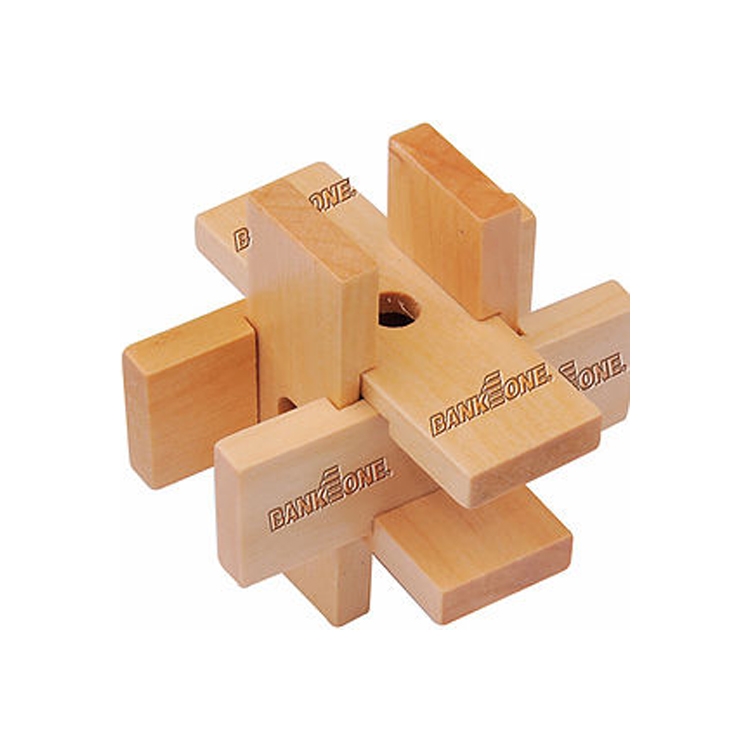 MindBender 6 Piece Desktop Wooden Puzzle 3
