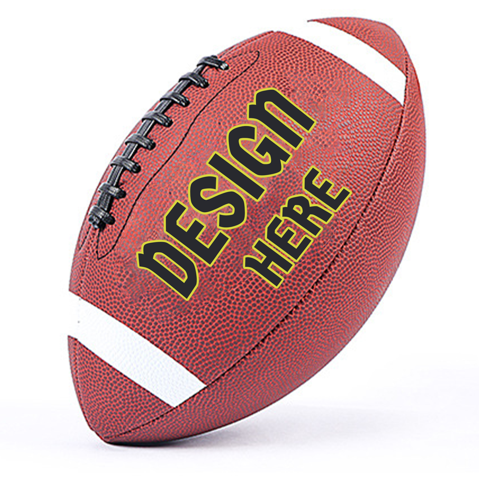 Custom Logo Edition ?C Adult Size PU Leather Football 3