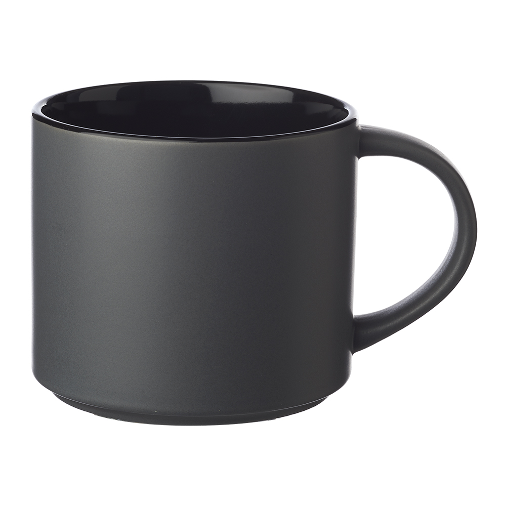 Matte 16 oz. Stackable Ceramic Mugs