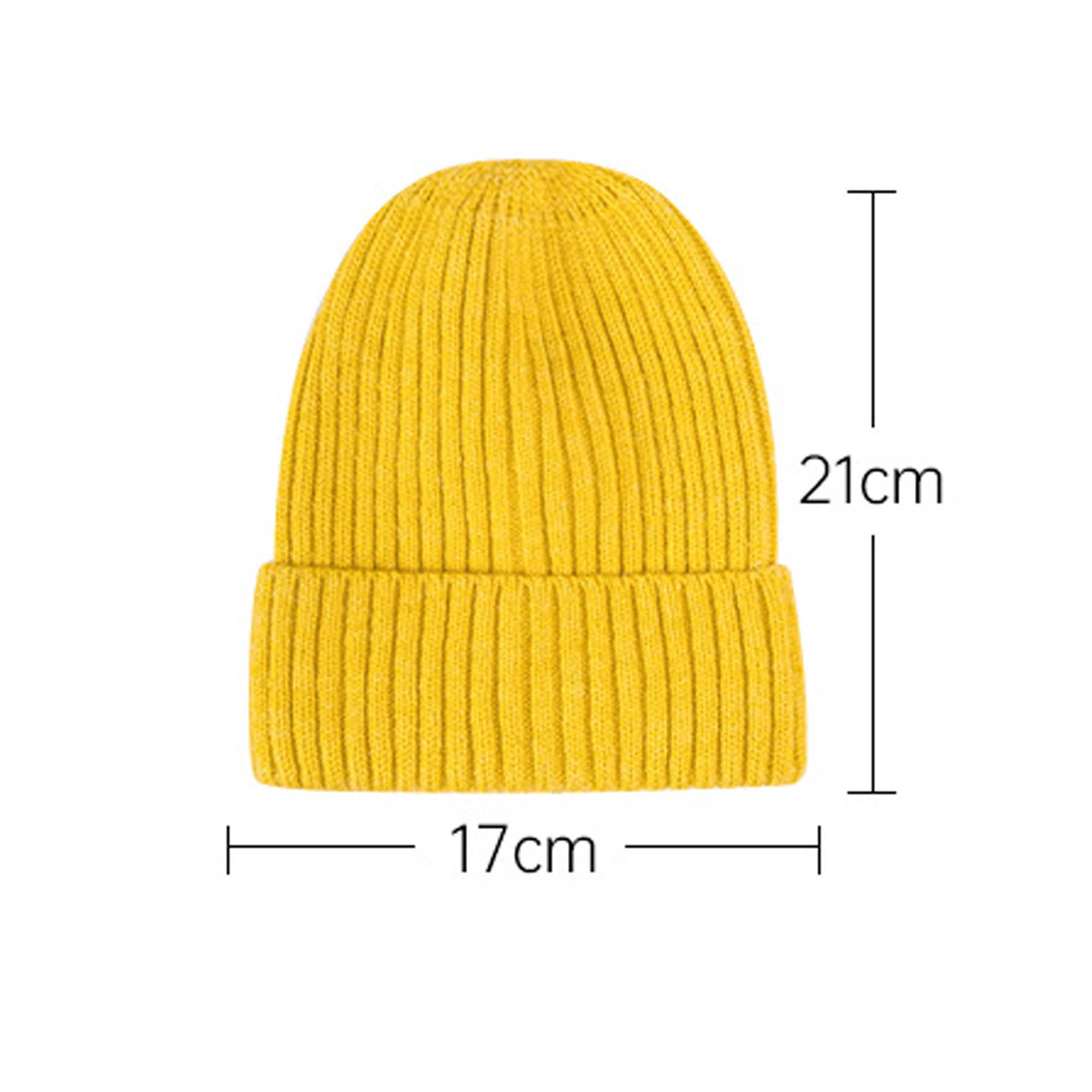 Elastic Knitted Beanie Hat 3