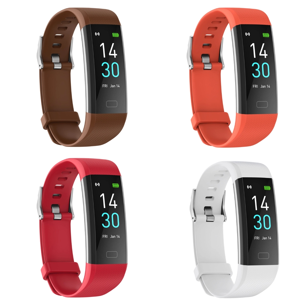 Custom Waterproof Heart Rate Steps Sleep Tracker Watches 6