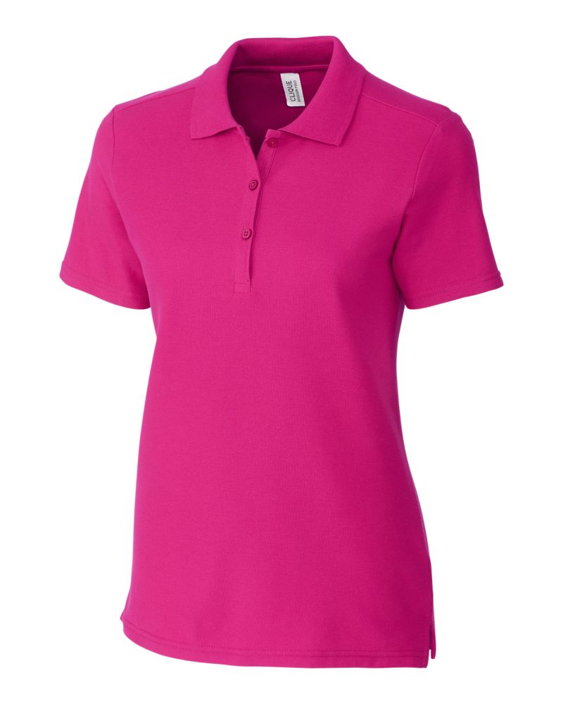 Clique Addison All Cotton Pique Womens Polo 29