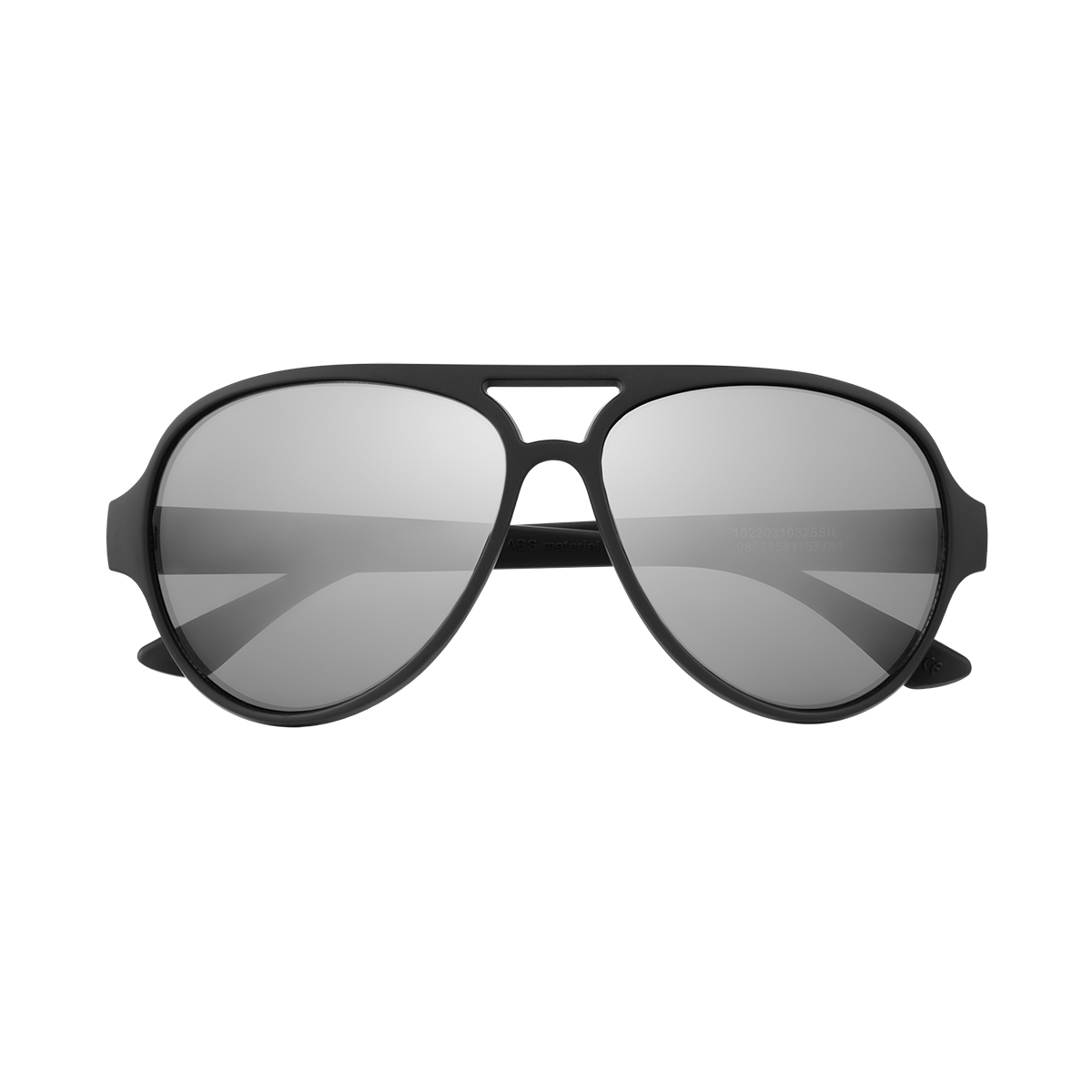 RUBBERIZED RECYCLED FRAME AVIATOR SUNGLASSES 4