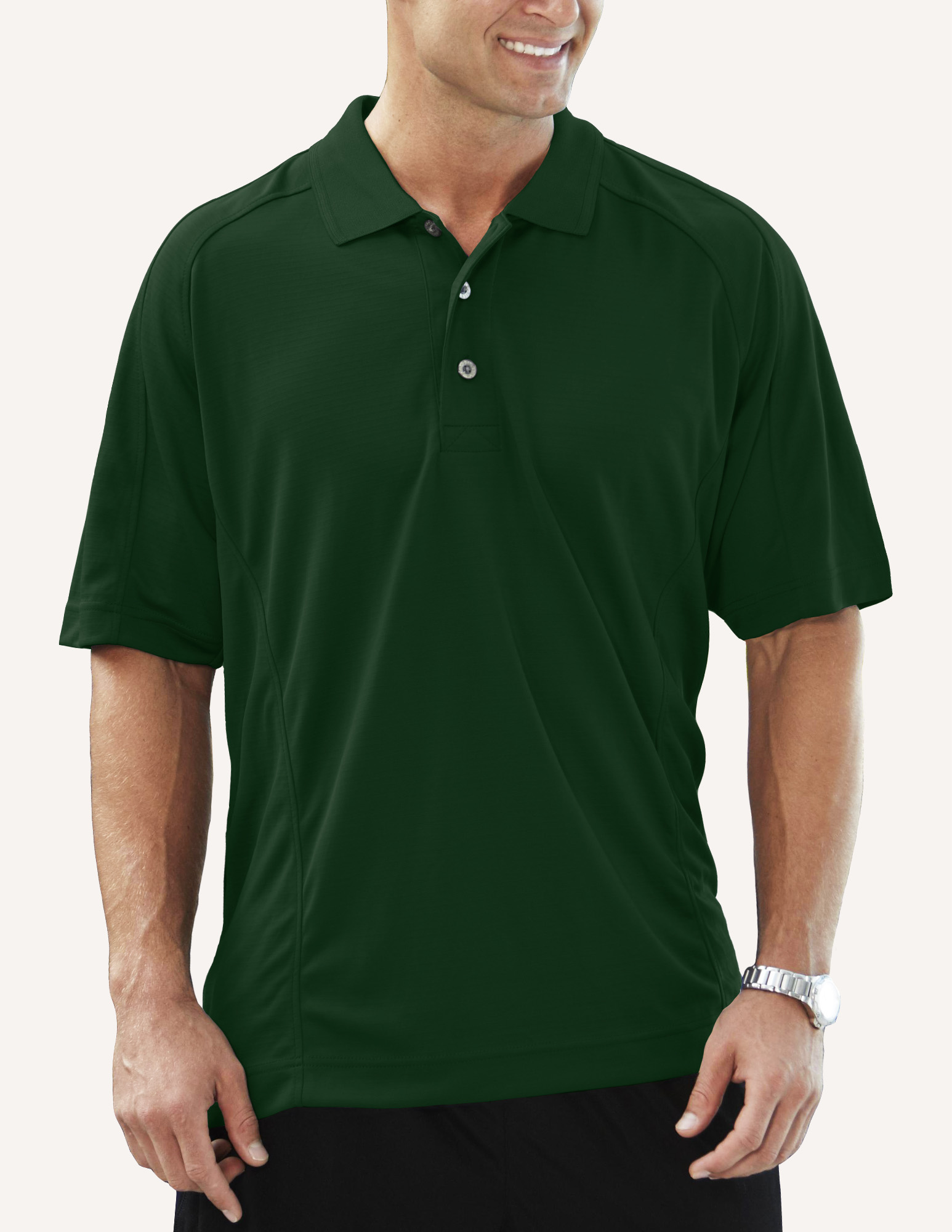 Men's Empire Ottoman Solid Polo Shirt 6