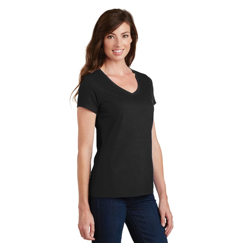 Port & Company Women's Fan Favorite V-Neck Tee. 144
