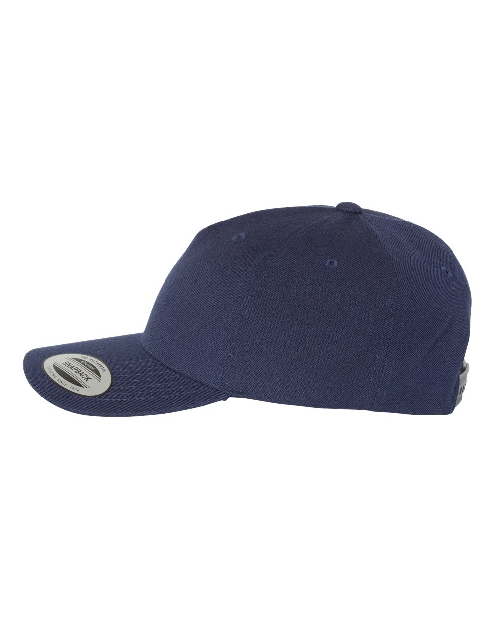 Premium Five-Panel Curved Bill Snapback Cap - 5789M 9