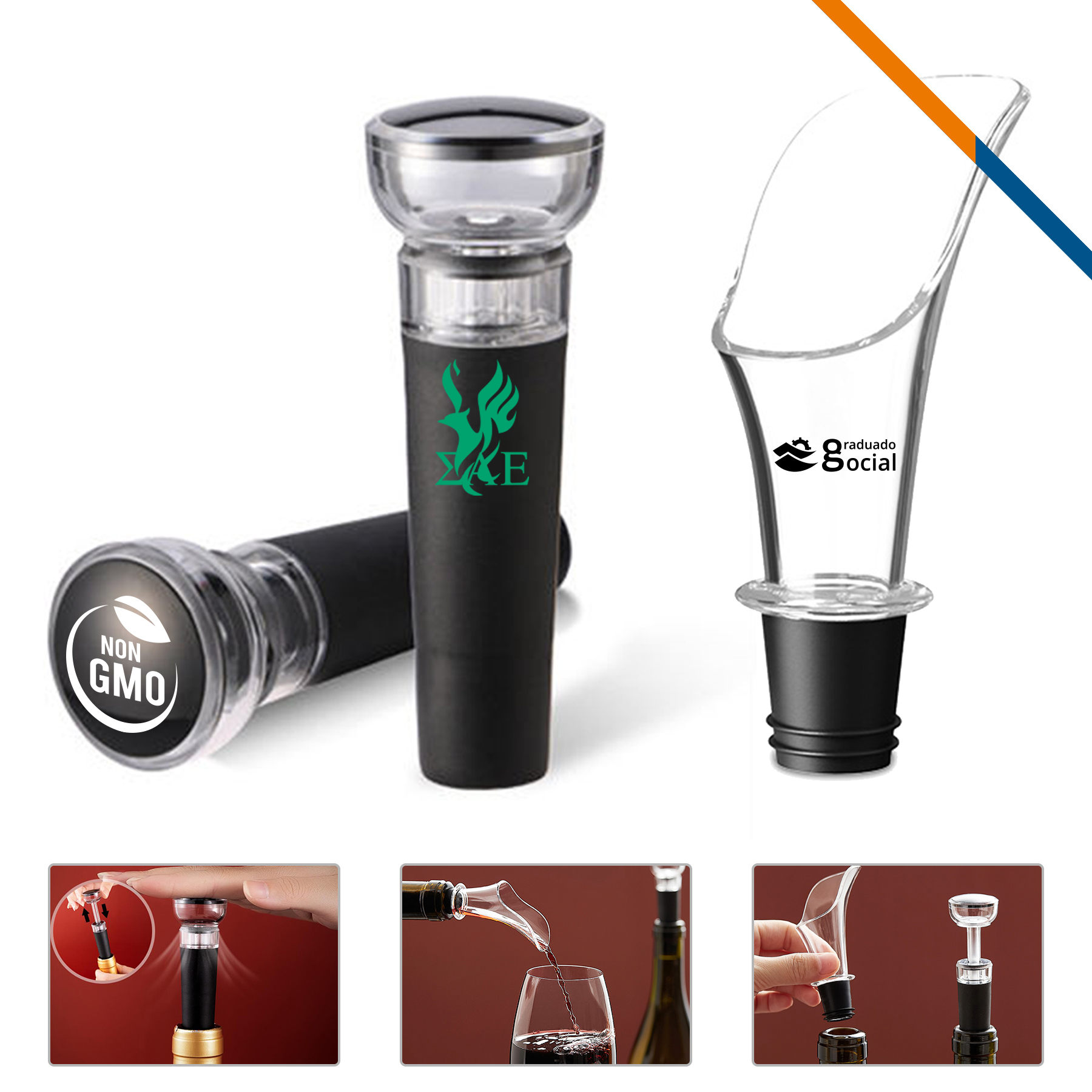 Hervis 2-Piece Wine Set 6