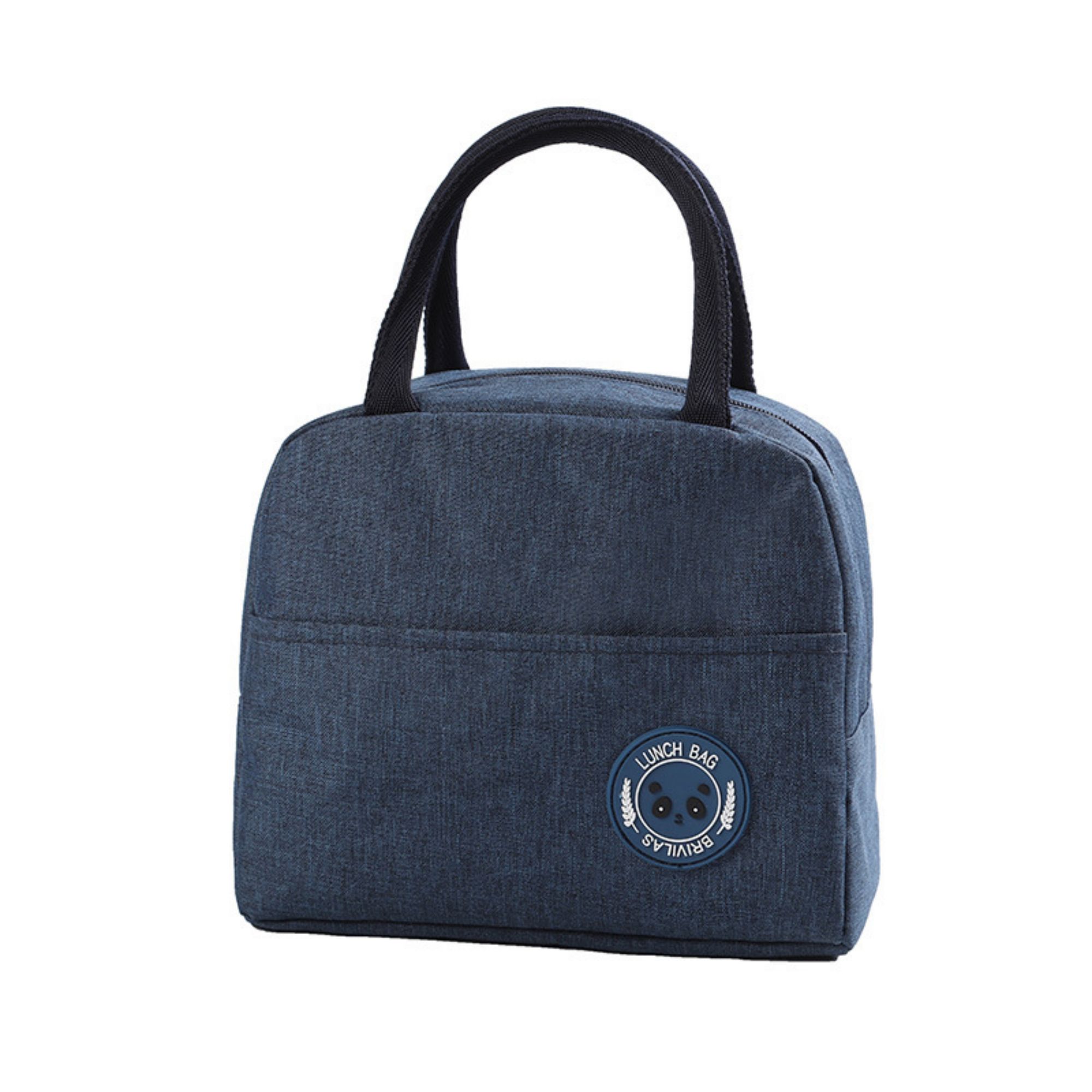 Solid Color Bear Lunch Bag 3