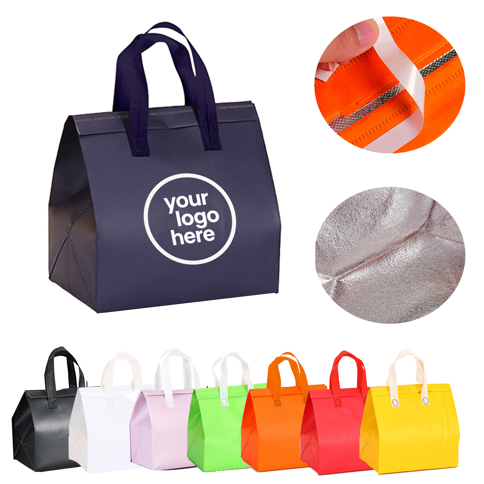 MOQ:50pcs Non Woven Thermal Bag 1