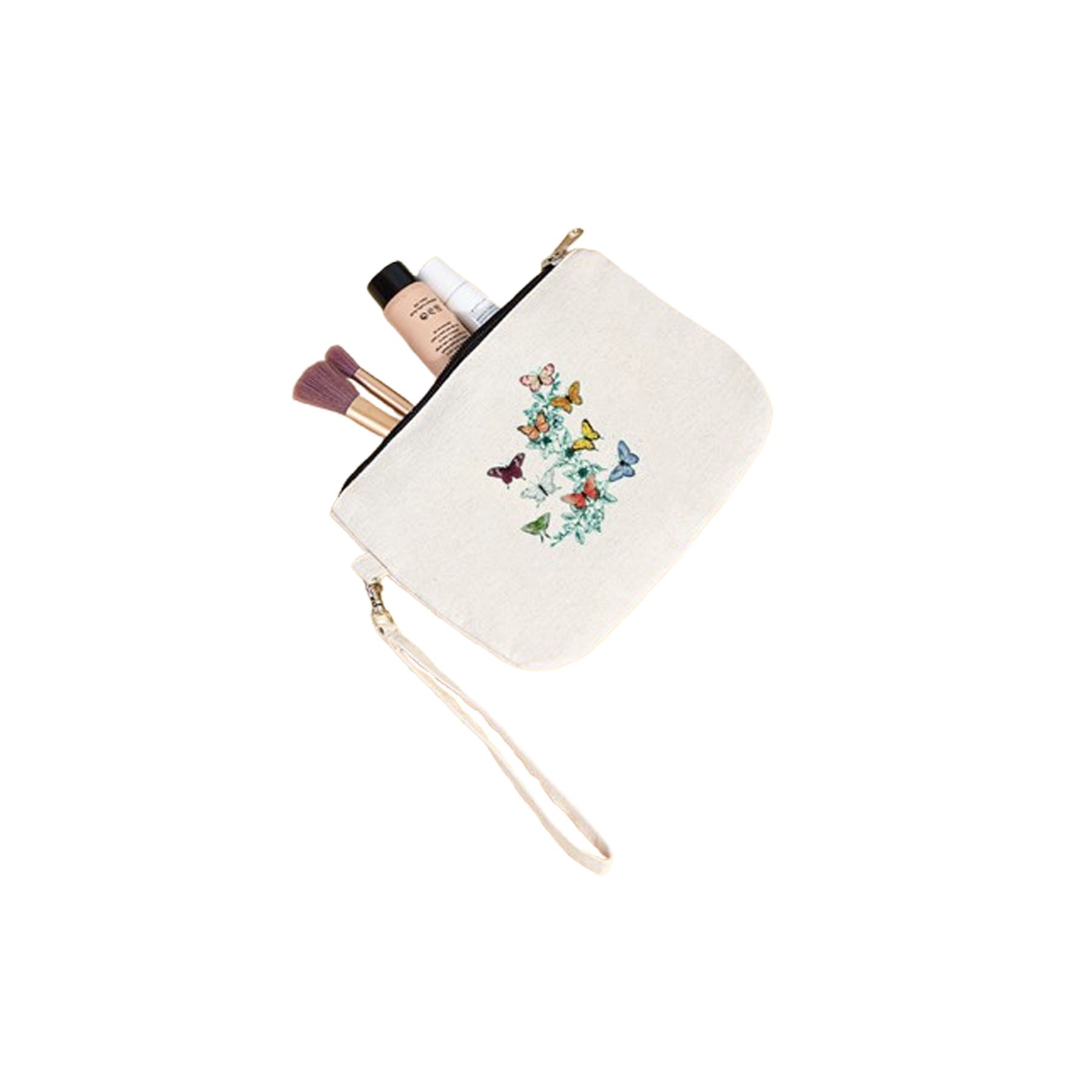 Canvas Zipper Coin Purse 2