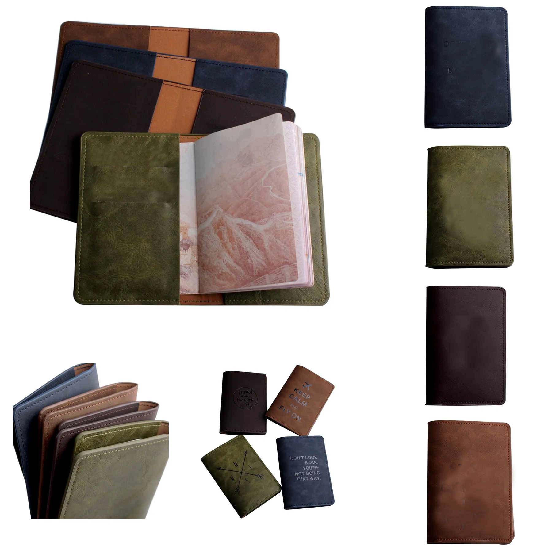 Passport Holder Cover Wallet 4