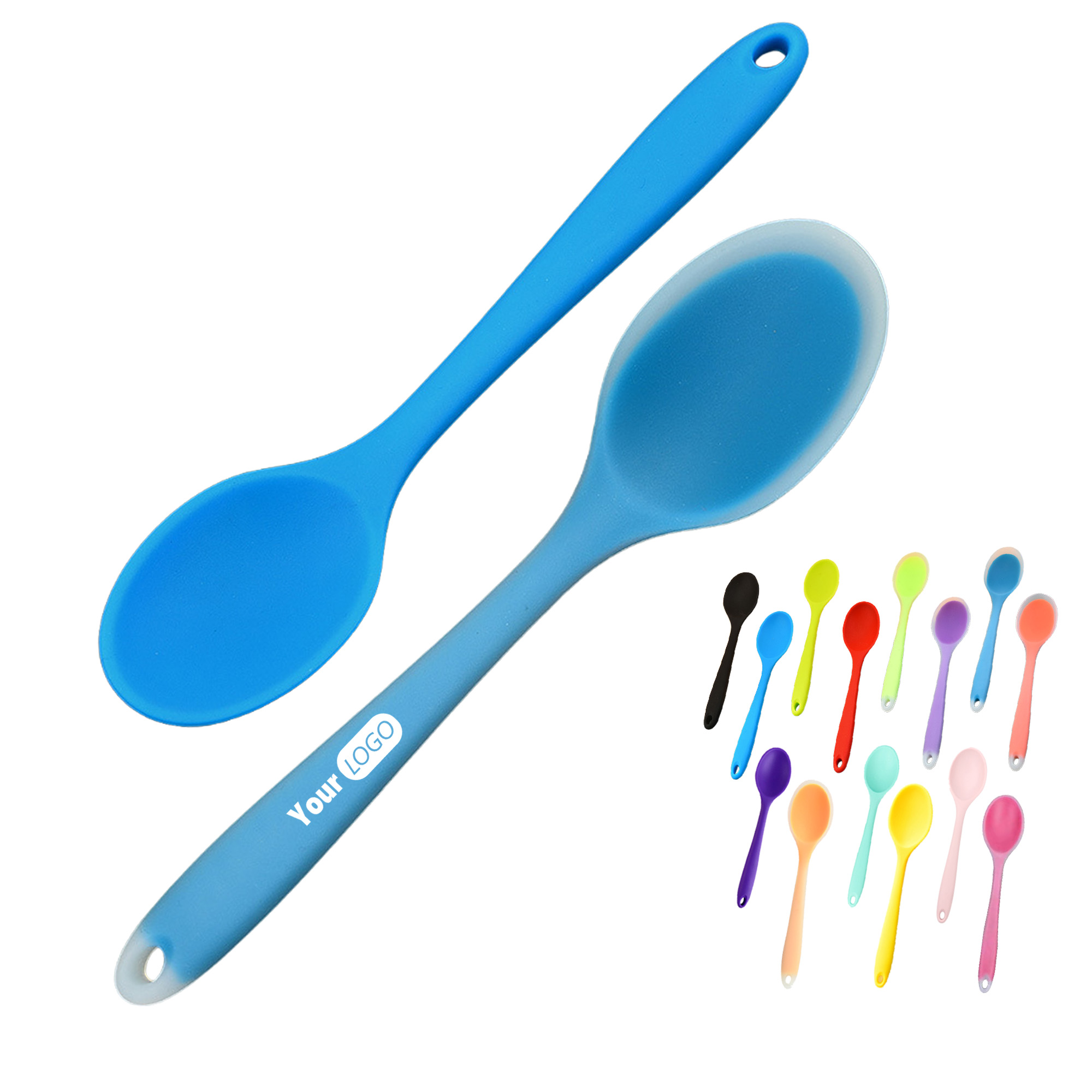 Personalized Silicone Utensil Cooking Spoon 3