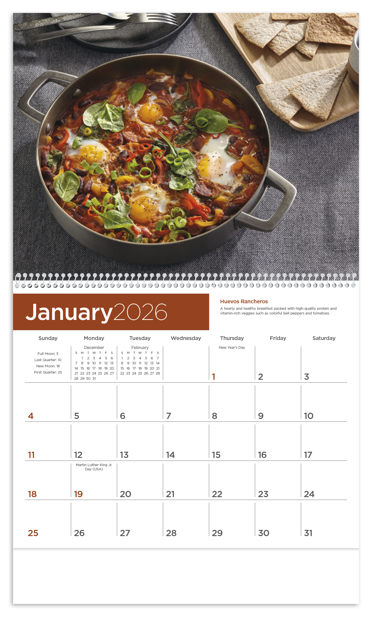 Triumph® Calendars Healthy Eating Calendar 1