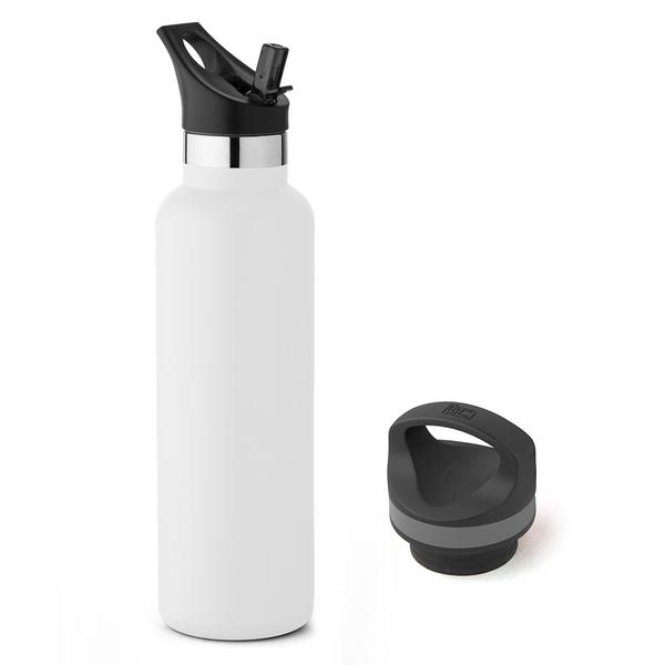 20 oz Basecamp Mesa Tundra Bottle with Screw Top and Flip-Top Straw Lid 81