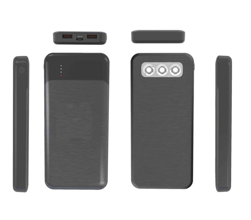Portable Power Bank with Flashlight - 10000 mAh 4