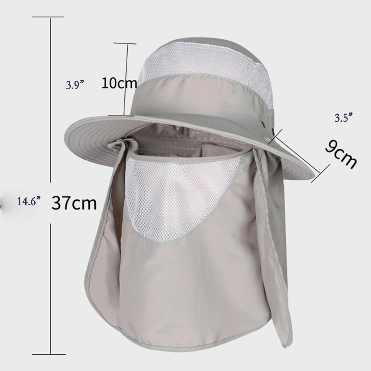 Fishing Hats Sun Protection With Face And Neck Flap Cover 2