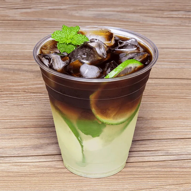 12 oz Clear Plastic Cups 6