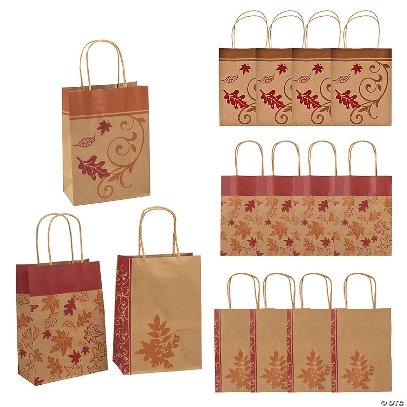 Kraft paper handle bag 5