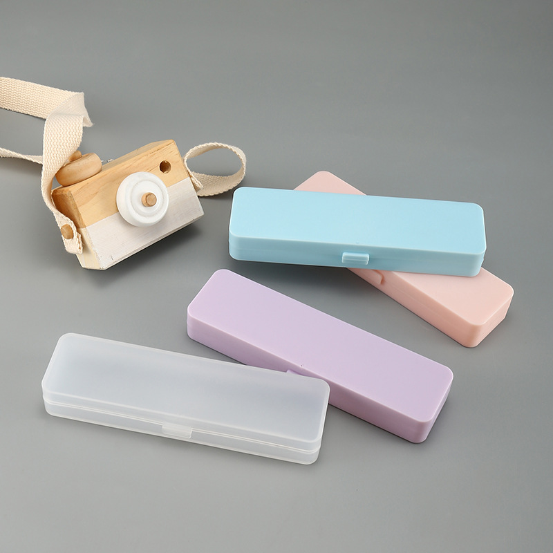 Translucent Frosted Pencil Case 3