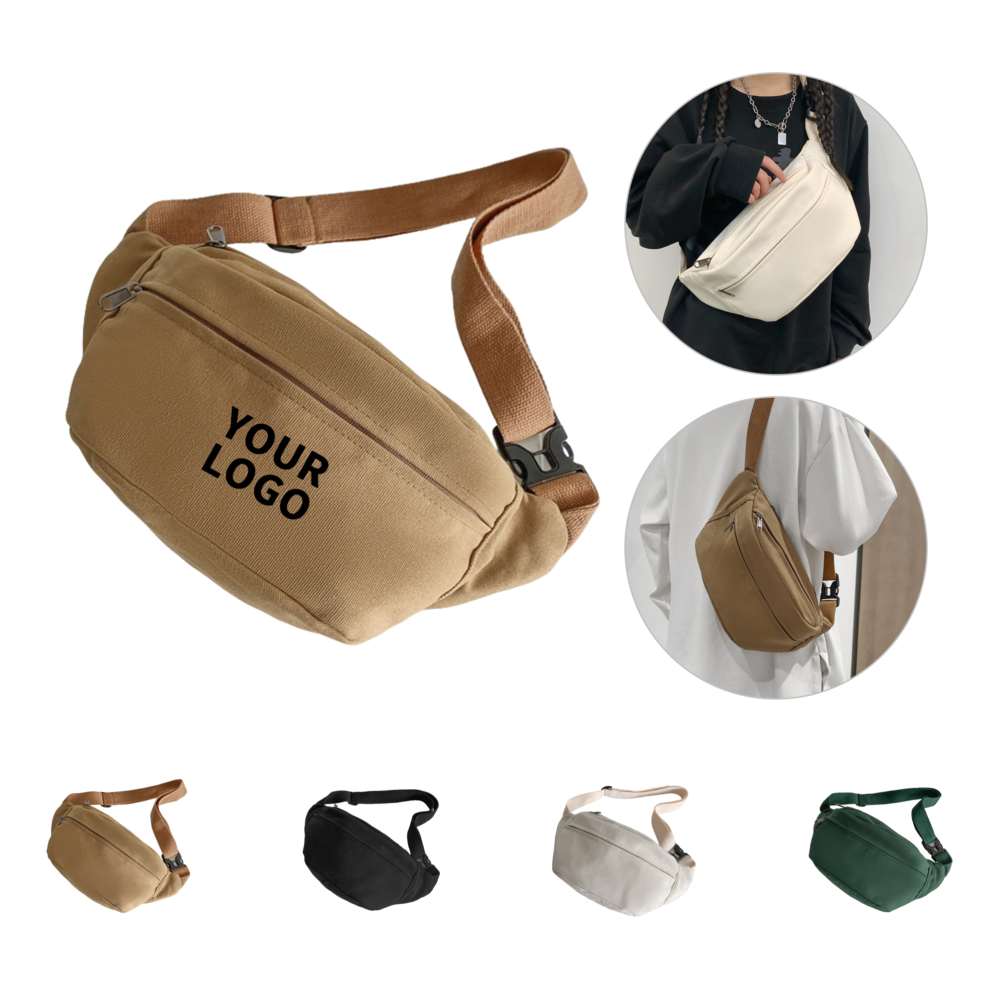 Crossbody Belted Pack For Outdoor Workout Travel 2