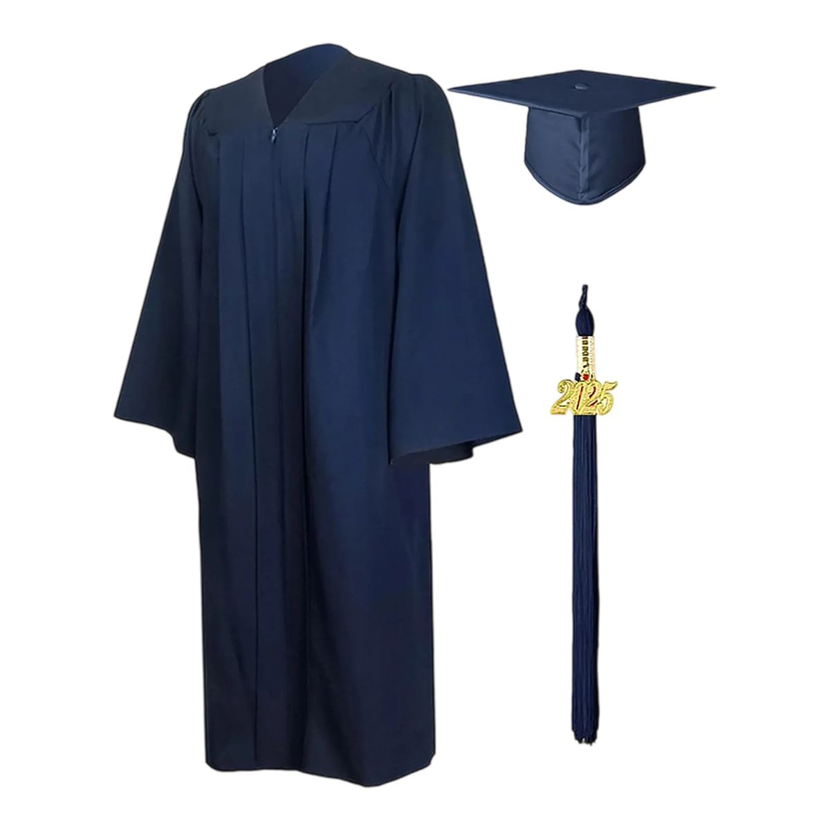 Durable Polyester Graduation Outfit with Tassel Included 11