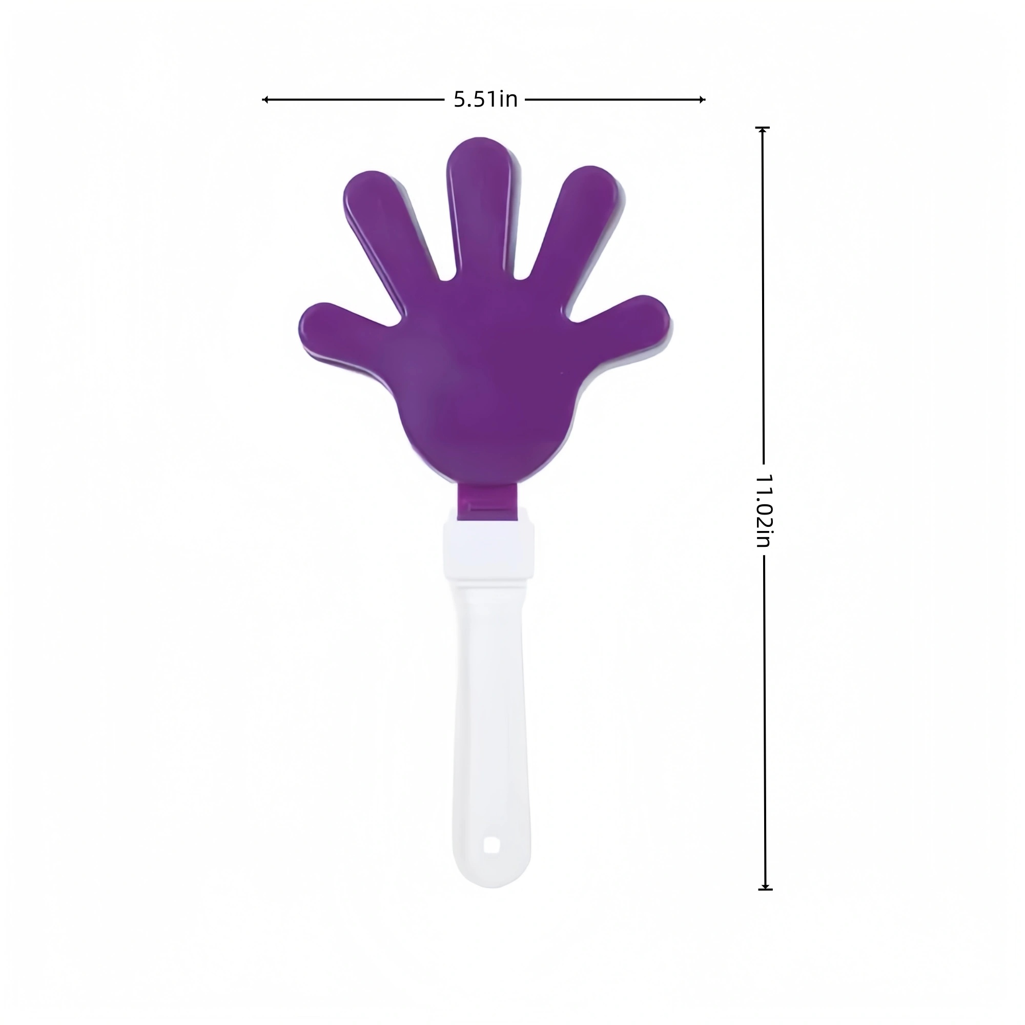 Brand new environmental protection plastic toy clapper 8