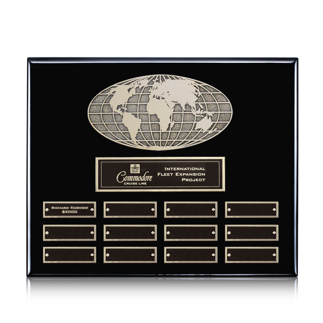 World (Horiz) Perpetual - Black Finish 4